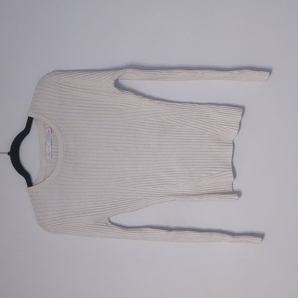 Cream long-sleeve